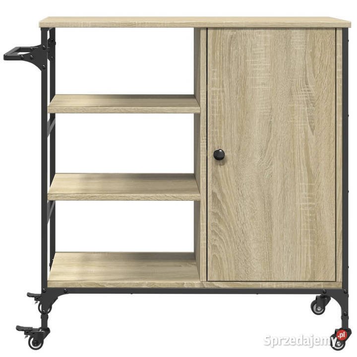 Wózek kuchenny dąb sonoma 875x385x845 WM842387 mazowieckie Warszawa