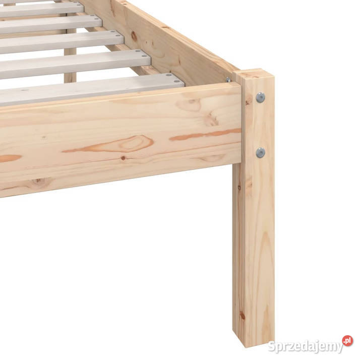 Rama łóżka lite drewno sosnowe 90 x 200 WM810132 70cm Meble mazowieckie Warszawa