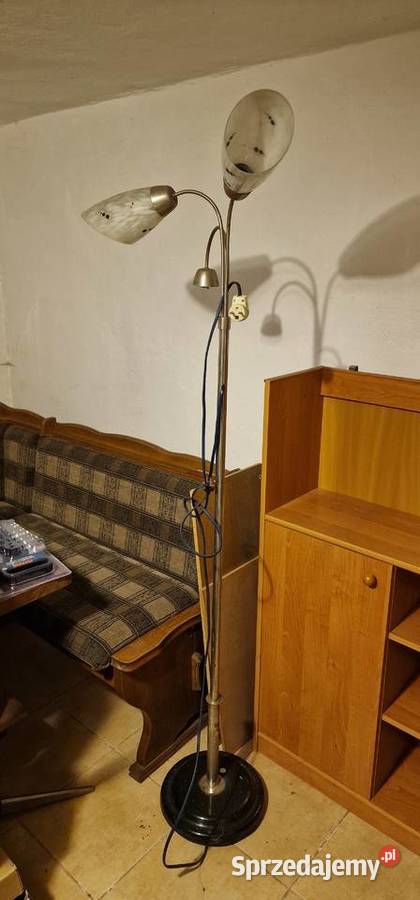 Wysoka Lampa Stojąca Podłogowa 180 Retro Vintage Oświetlenie Poznań