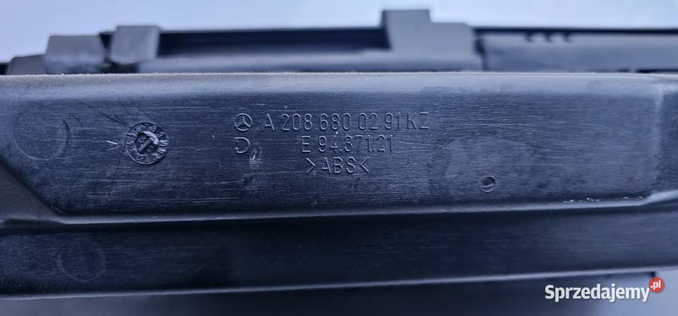 Schowek pasażera mercedes clk w208 2086800291 Zbąszyń sprzedam