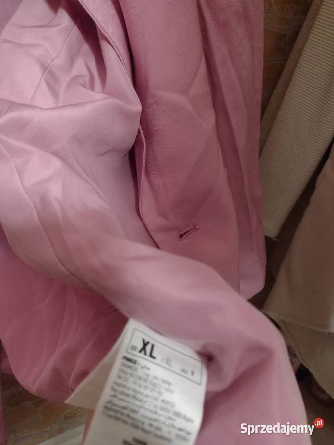 42XL Ekskluzywna różowa marynarka oversize z Kraków