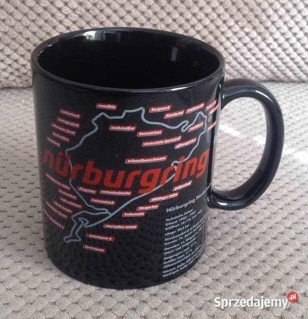 Kubek Nurburgring rajdowca rajdowy kubek unikat Tychy