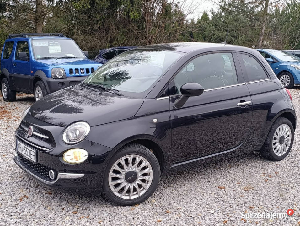Fiat 500 Fiat 500 bezwypadkowy serwisowany wielofunkcyjna kierownica Dulowa