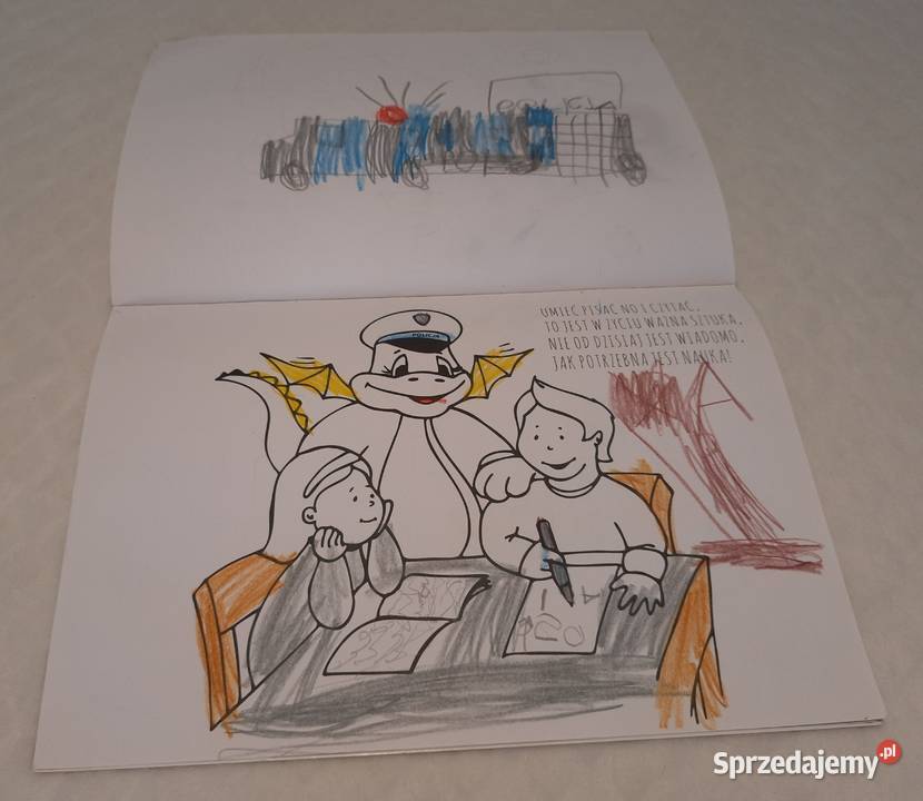 Kolorowanka Policja Wszystko będzie dobrze Czeladź