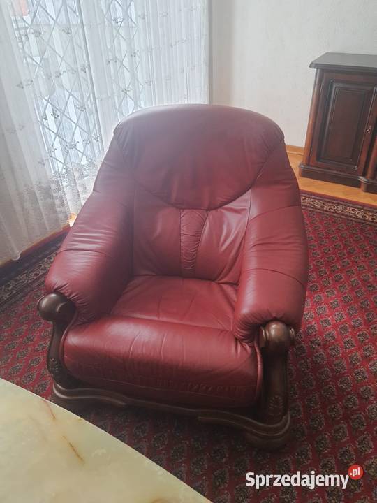 Sprzedam komplet wypoczynkowy skórzany mazowieckie