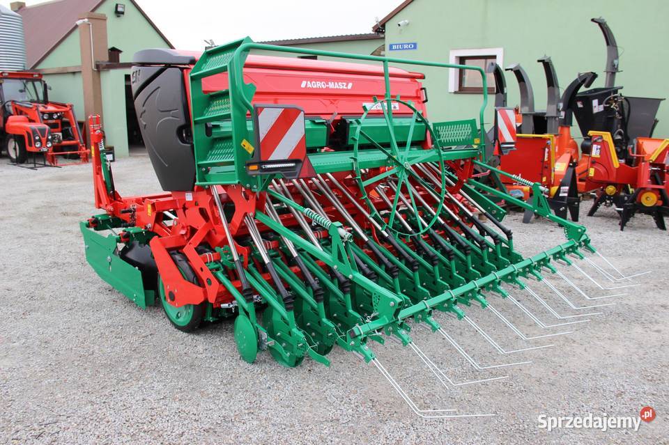 Zestaw siewny Agregat uprawowo siewnik zbożowy nieuszkodzony Siewniki i sadzarki kujawsko-pomorskie sprzedam