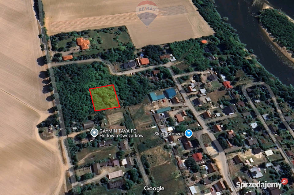 Urocza działka w lesie Wisłą Sprzedaż Smoszewo