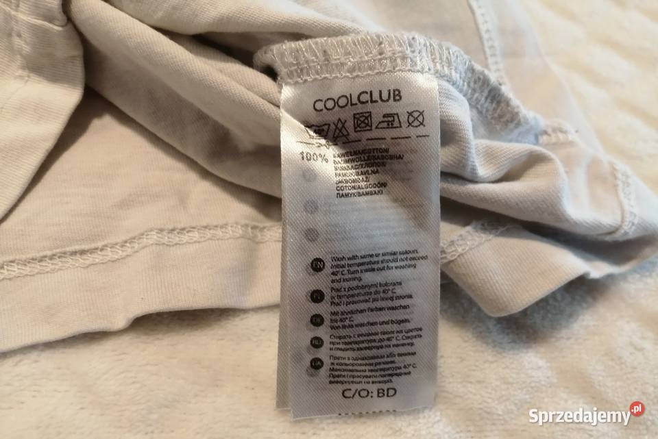 Koszulka krótki rękaw Tshirt cyfra 9 110 Smyk Odzież Czeladź sprzedam