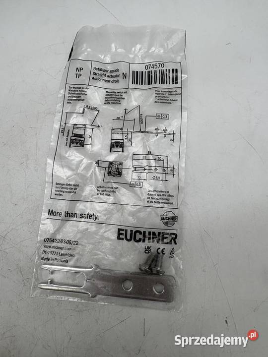 Euchner 074570 Safety switch actuator Warszawa sprzedam
