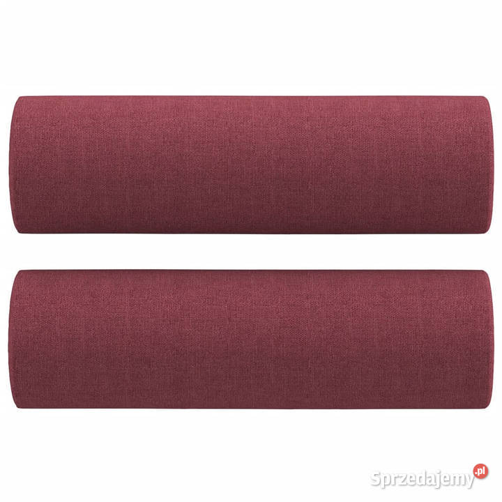2osobowa sofa z poduszkami winna czerwień 140 Warszawa
