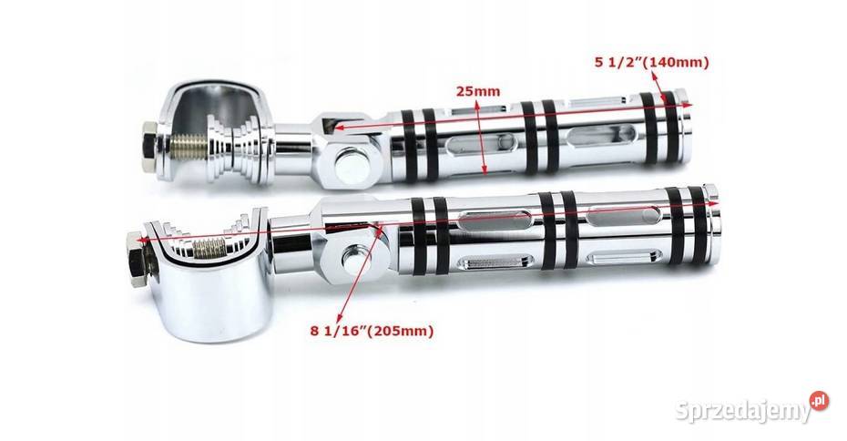 PODNÓŻKI SPACERÓWKI CHROMOWANE NA GMOLE śląskie Sosnowiec