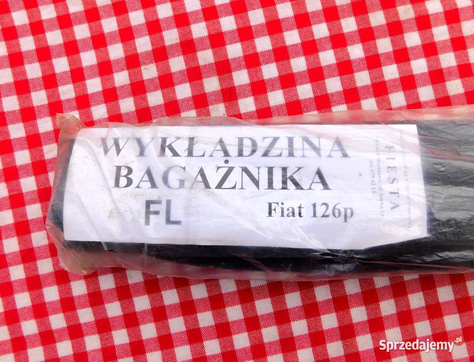 Nowa wykładzina mata bagażnika Fiat 126p 126 FL małopolskie Tarnów