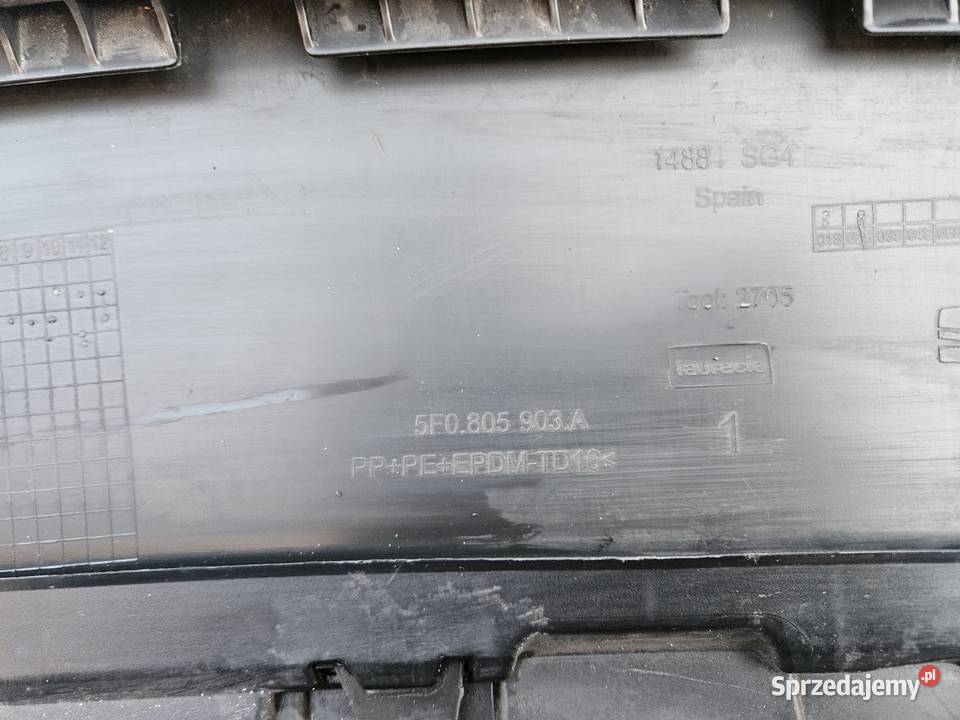 SEAT LEON 3 III LIFT SPOILER PŁYTA OSŁONA POD Międzychód sprzedam