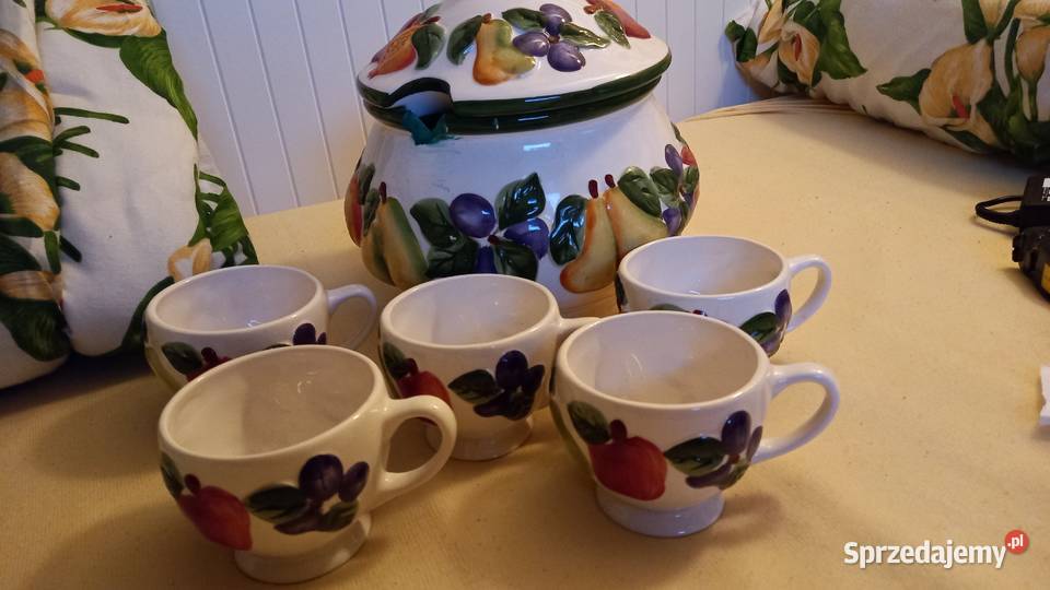 Waza i 5 filiżanek mazowieckie Warszawa