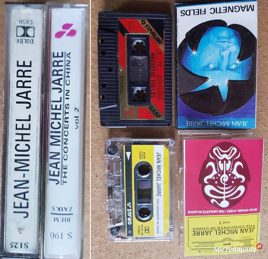 kaseta magnetofonowa audio Jean Michel Jarre Kielce