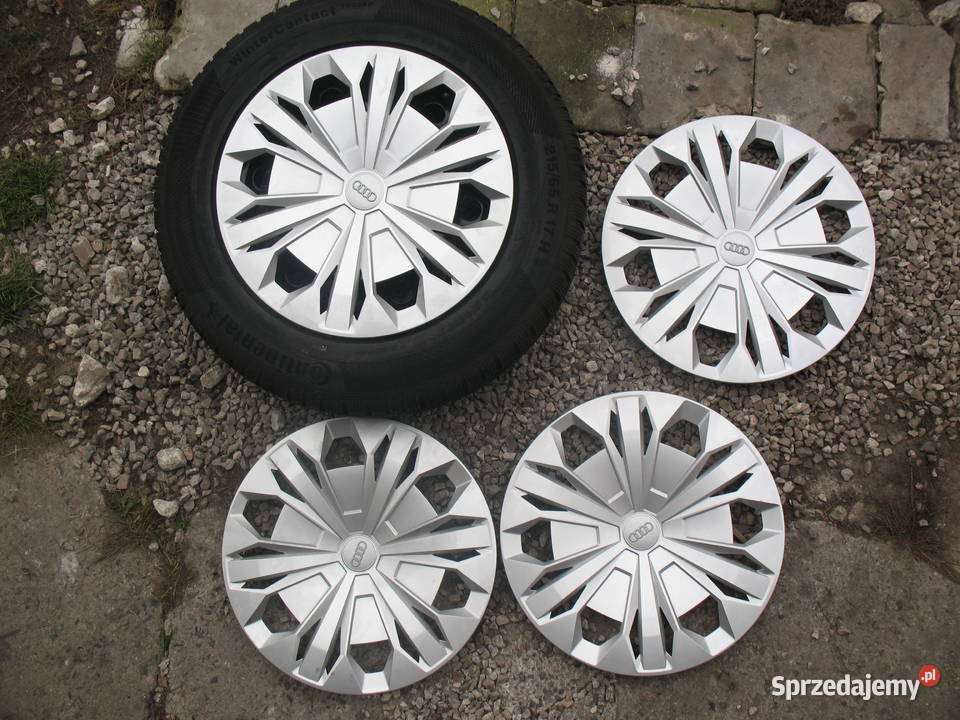 koła zimowe 17 Audi VW 5x112 opony zimowe 21565 Lublin