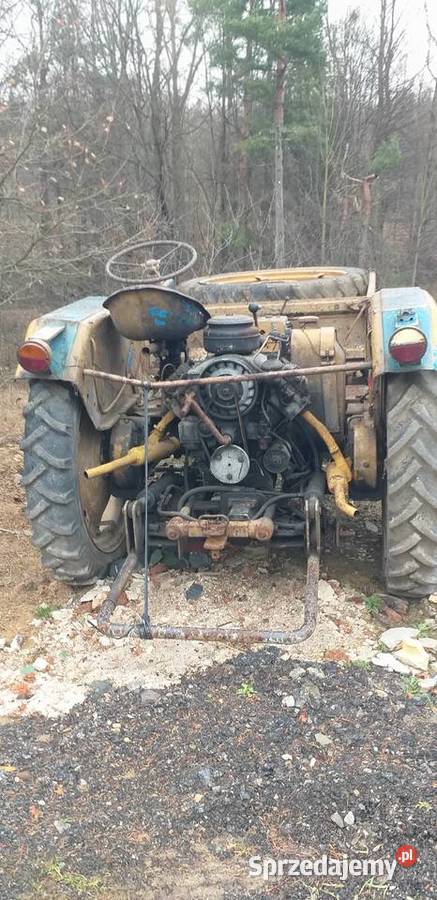 Traktor antyk samoróbka ciągnik do odnowienia na śląskie