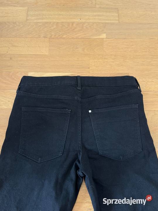 Czarne spodnie jeansy HM Slim Fit r 170 1415 lat