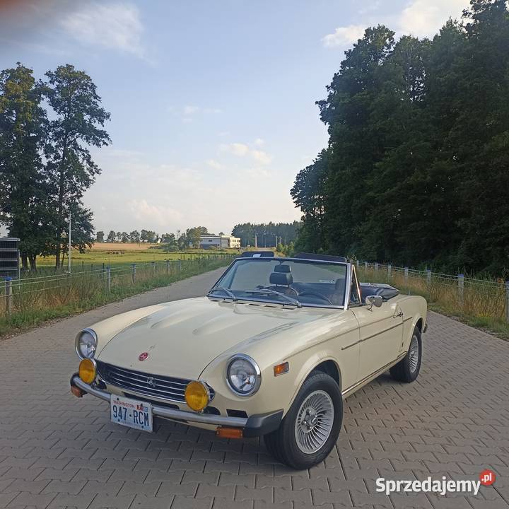 Sprzedam Kabriolet Fiat 124 Spider Abarth 75000km podlaskie sprzedam