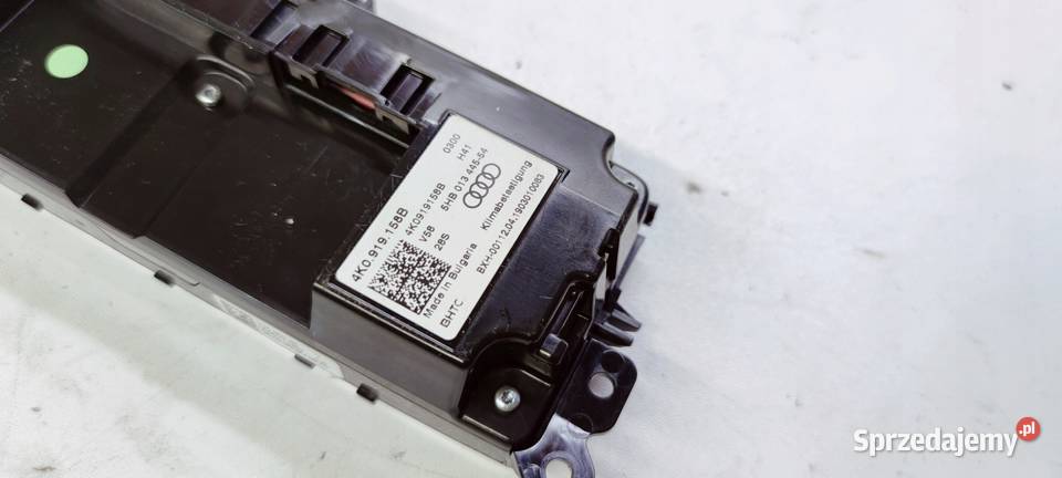 PANEL KLIMATRONIK TYŁ AUDI A6 C8 4K0919158B śląskie Przystajń
