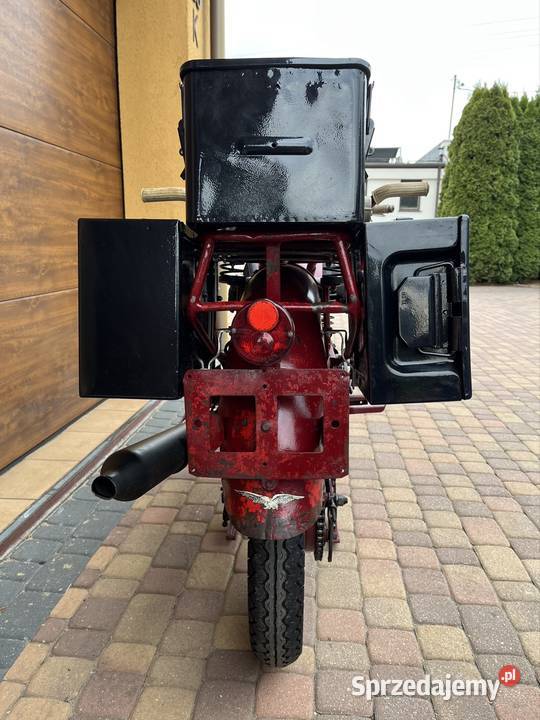Oryginalne Moto Guzzi Super Alce 500 1946 Żychlin