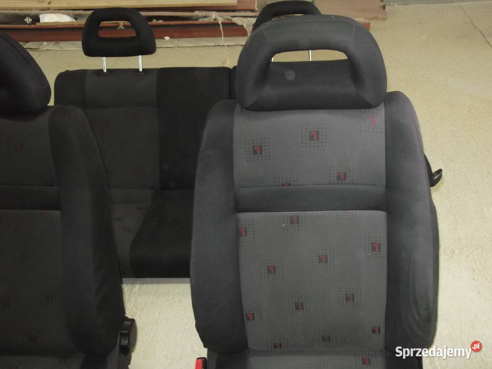 Fotele siedzenia komplet Seat Ibiza 2 FL Wyposażenie wnętrza warmińsko-mazurskie Warkały