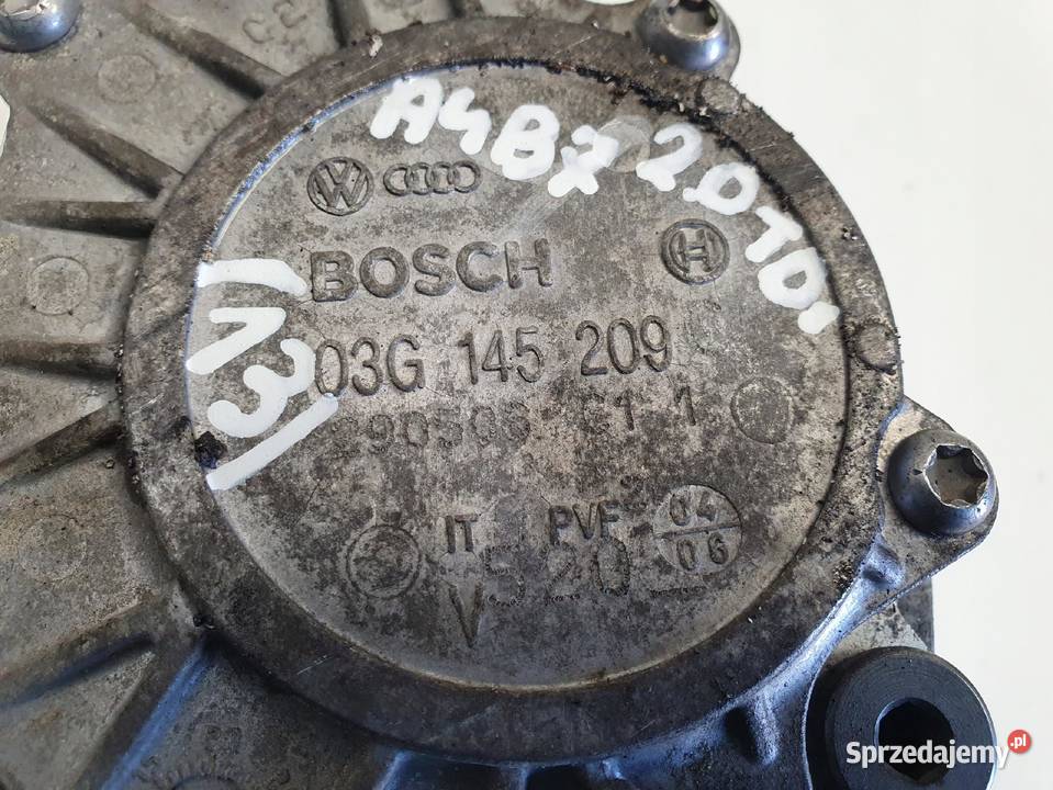 POMPA VACUM VW Passat B6 20 TDI wakum 03G145209C Chełm sprzedam