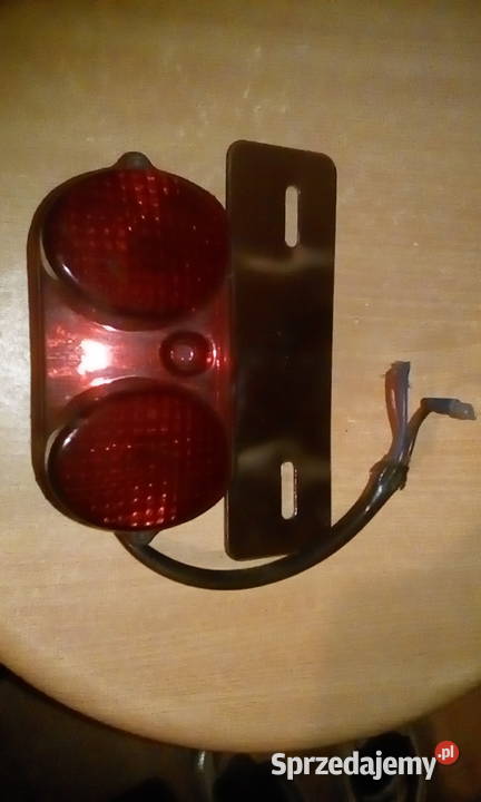 Lampa tylna motocyklowa czerwona dolnośląskie sprzedam