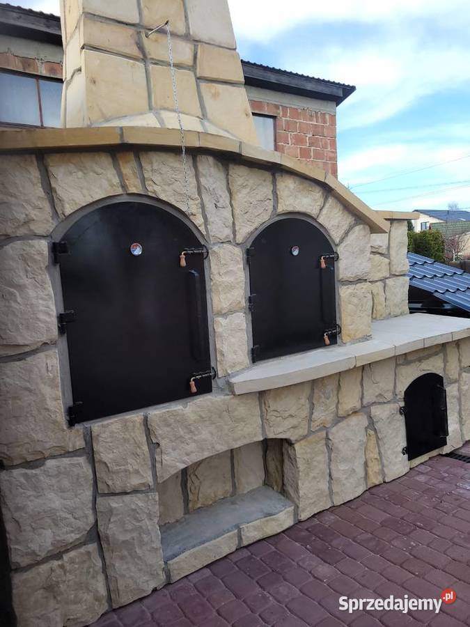 Wędzarnia grill grillowędzarnia murowana Niestachów