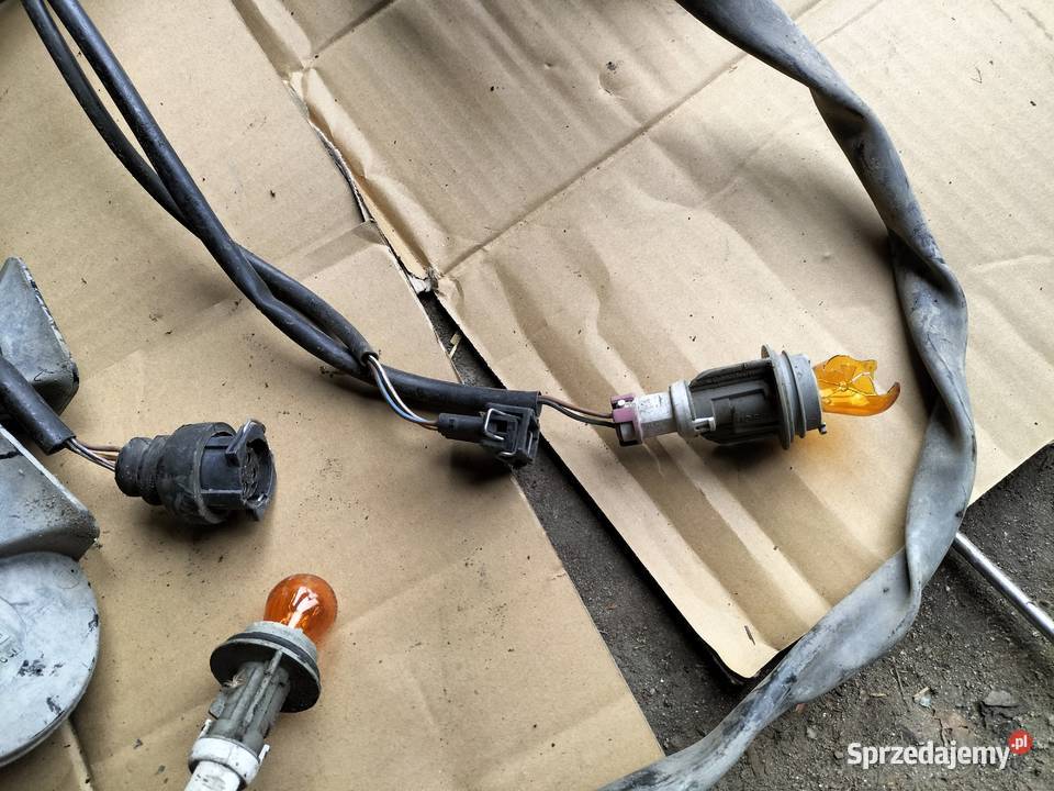 AUDI 80 B4 80B4 WIĄZKA INSTALACJA ŚWIATEŁ PRZODU