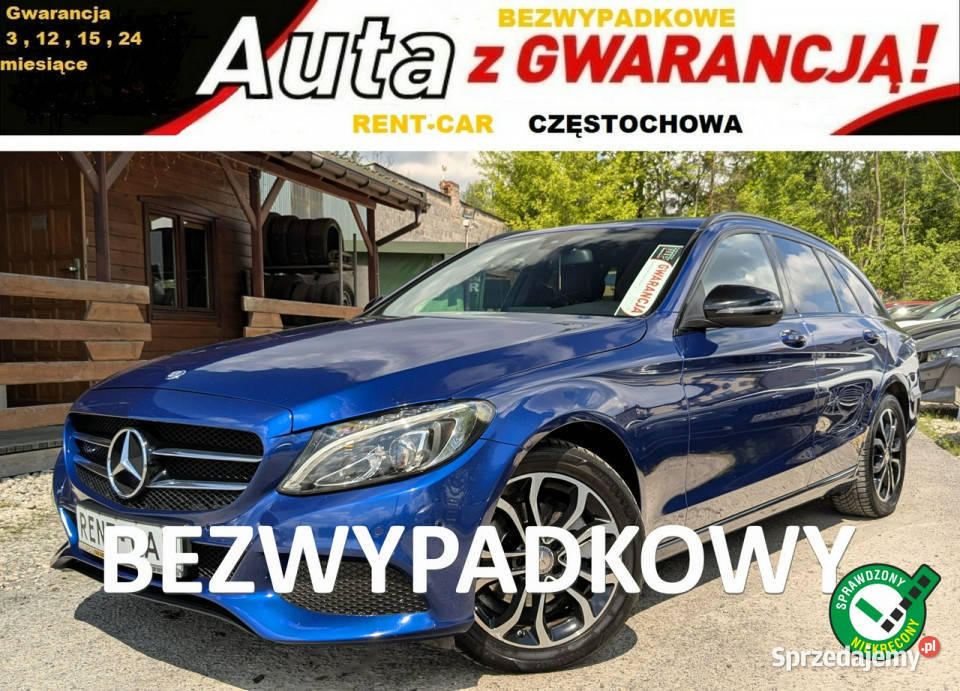 Mercedes C 180 16CDi116OPŁACONY Bezwypadkowy tempomat Częstochowa