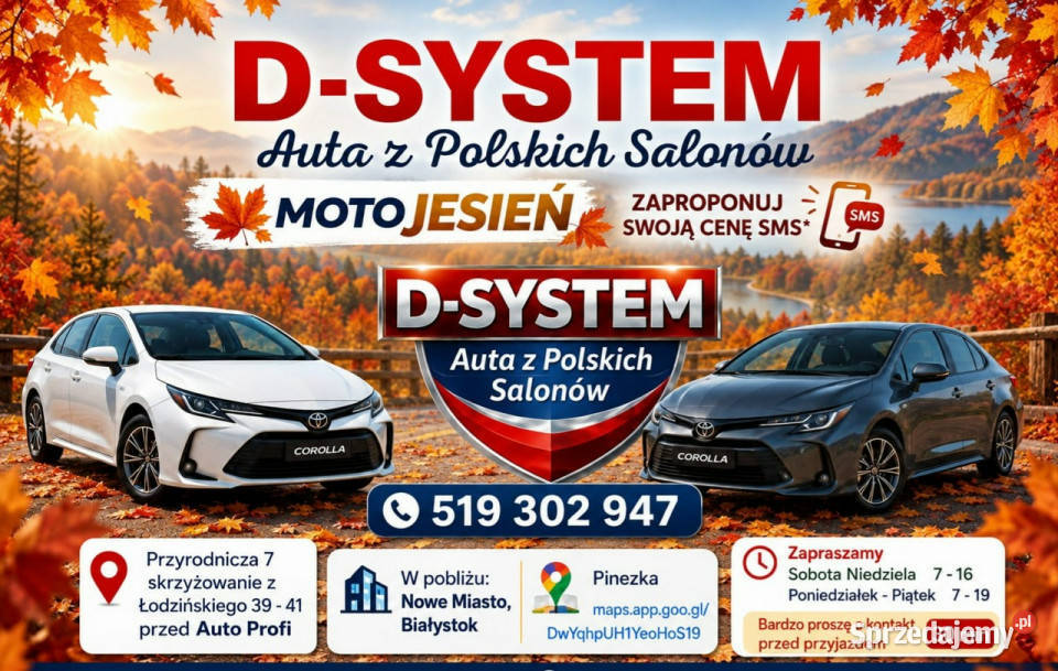 Toyota Yaris Cross 22 Salon Polska 1Właściciel Białystok
