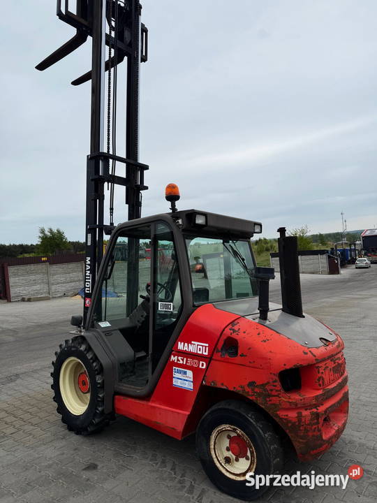 wózek widłowy terenowy MANITOU MSI30D Perkins Manitou łódzkie