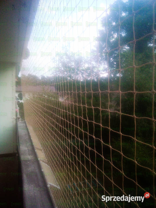 MONTAŻ SIATKI OCHRONNEJ NA BALKON Kota Bez