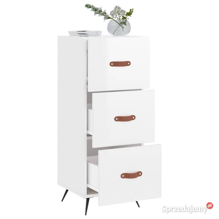 Szafka biała połysk 345x34x90 materiał Warszawa