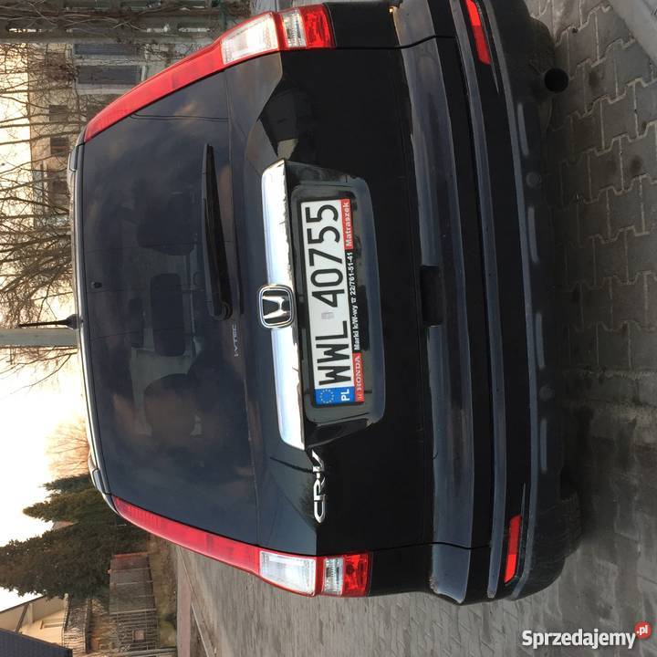 Czarna Honda CRV benzyna mazowieckie Warszawa sprzedam