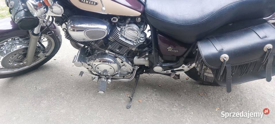 Sprzedam Motocykl YAMAHA XV 750 1993r Sakwy Olesno