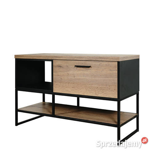Szafka pod umywalkę 1201sk z blatem stojąca loft