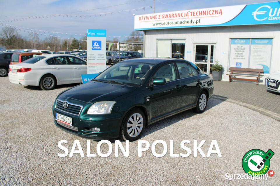 Toyota Avensis 20 D4D SOL 9 900 PLN Salon Polska Warszawa