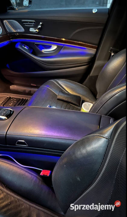 Mercedes S klasa 350d 4matic Long bezwypadkowy mazowieckie Raszyn