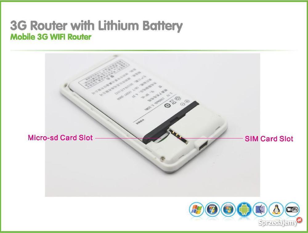 SIM Router 3G4G WIFI HotSpot AERO2 podlaskie Białystok sprzedam