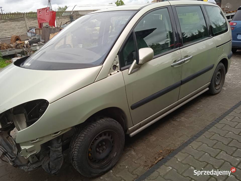 peugeot 807 20 hdi uszkodzony silnik 2004 Łódź