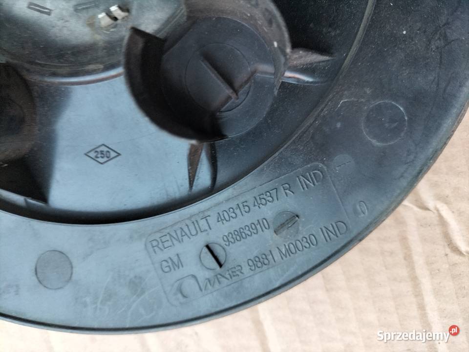 KOŁPAK KAPSEL DEKIELEK Primastar Trafic 2 Vivaro