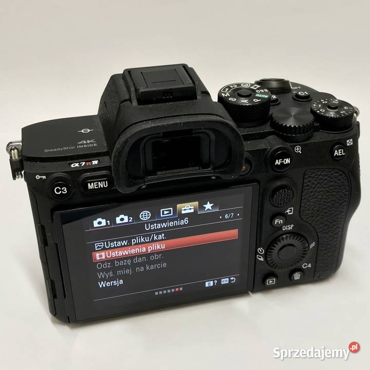 SONY Alpha A7R IV ILCE7RM4A Aparat 214 zdjęć Aparaty mazowieckie