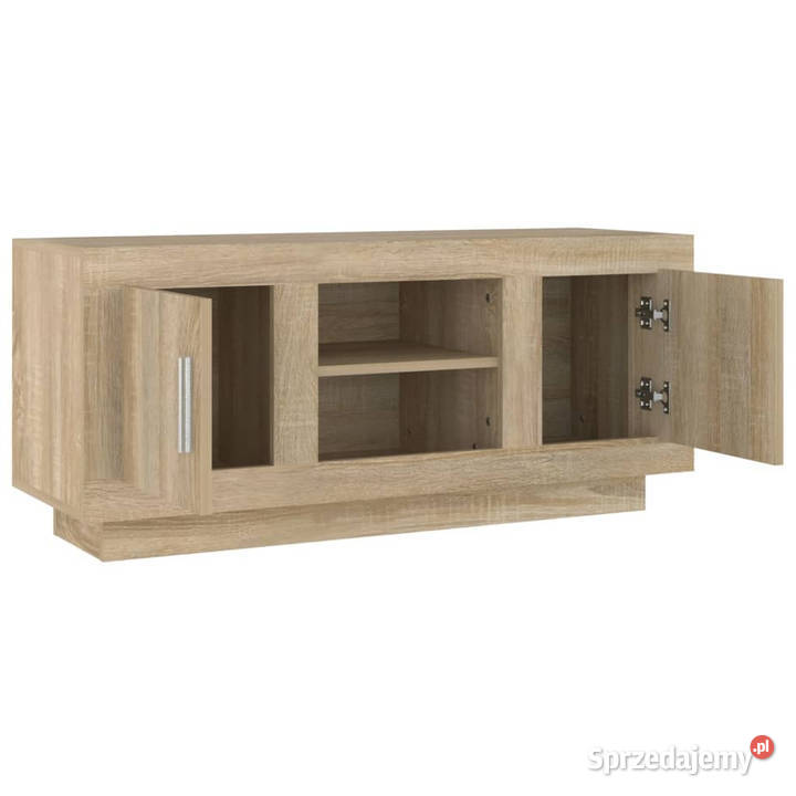 Szafka pod TV dąb sonoma 102x35x45 materiał Warszawa