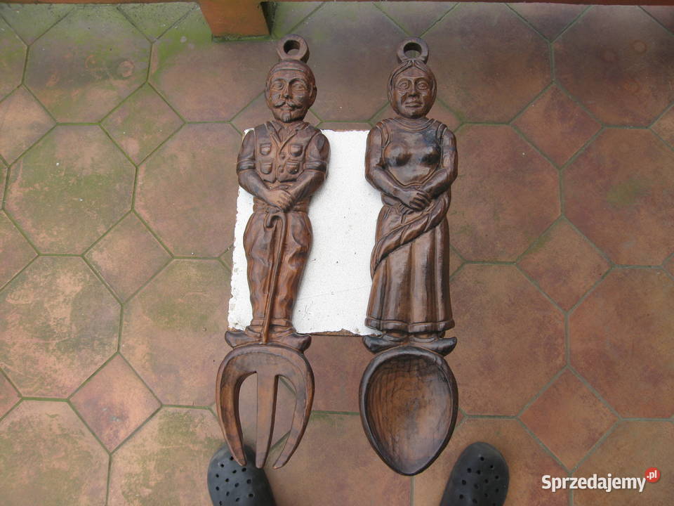 Drewniane sztućce do wystroju