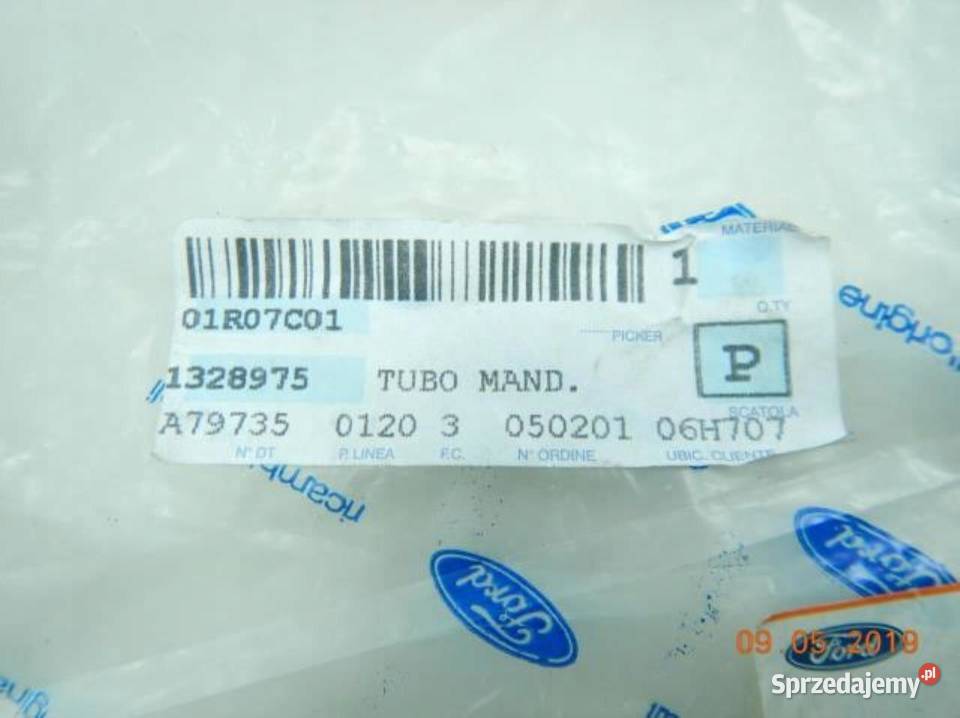 PRZEWÓD OLEJU TURBINY FORD FOCUS 9805