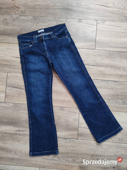 Jeansowe spodnie Dzwony Vintage 40 Look Rozmiar 40(L) Jasło