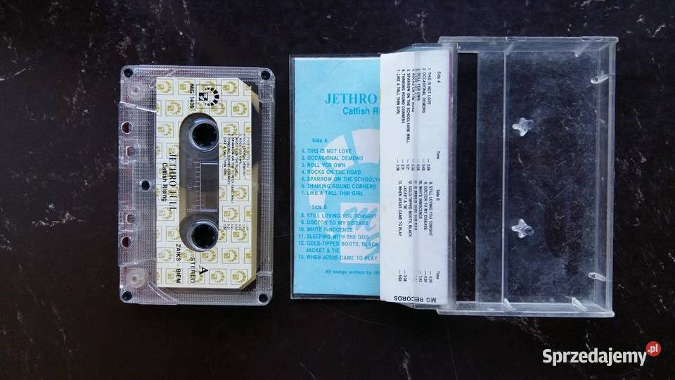 Kaseta magnetofonowa Jethro Tull Catfish rising Siemiatycze