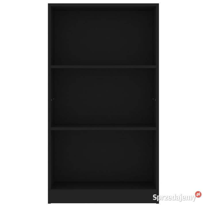 3poziomowy regał czarny 60 x 24 x 109 płyta Warszawa